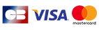 Paiement par Carte Bleue, Visa et Mastercard